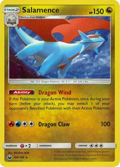 Salamence [Cosmos Holo] #106