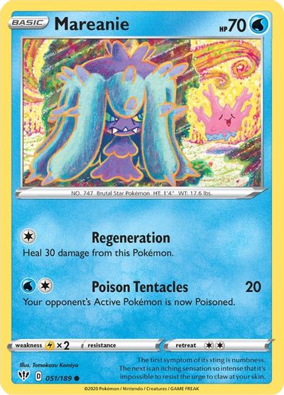 Mareanie [Reverse Holo] #51