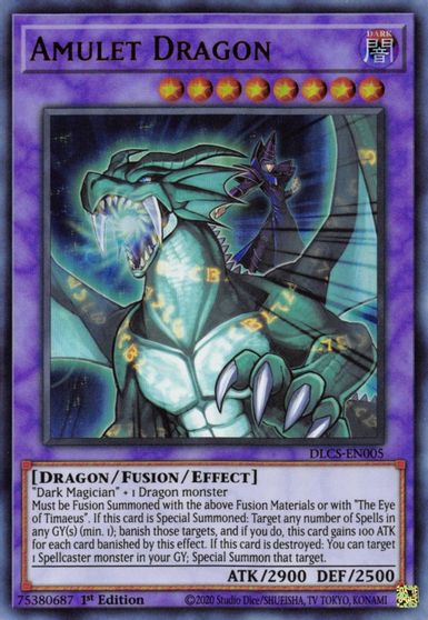 Amulet Dragon #DLCS-EN005