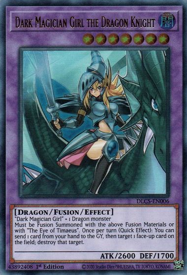 Yu-Gi-Oh Japanese RC03-JP020 Dark Magician Girl the Dragon Knight Secret Rare