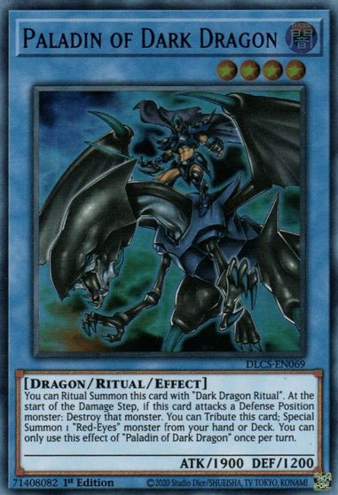 Paladin of Dark Dragon #DLCS-EN069