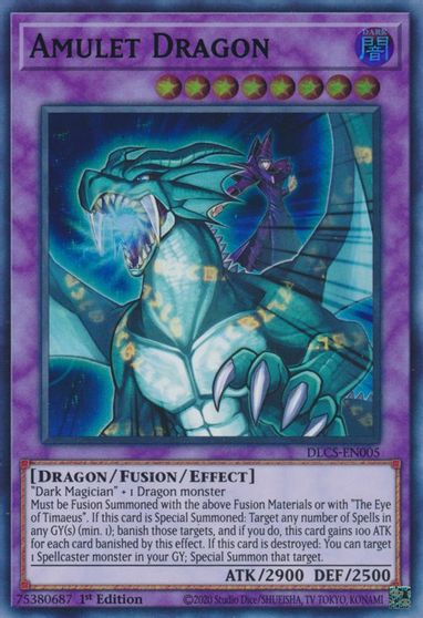 Amulet Dragon Green #DLCS-EN005