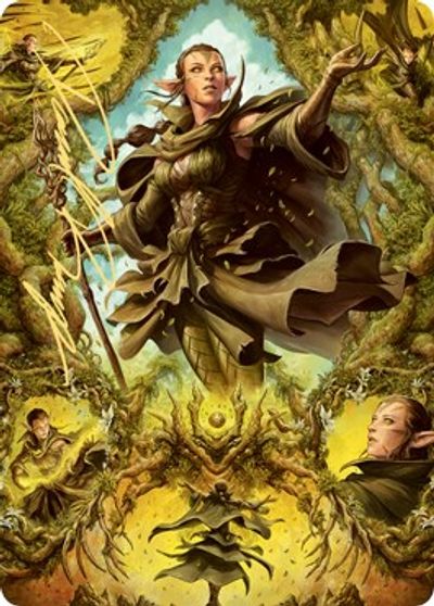 Nissa of Shadowed Boughs Art Card 6 81
