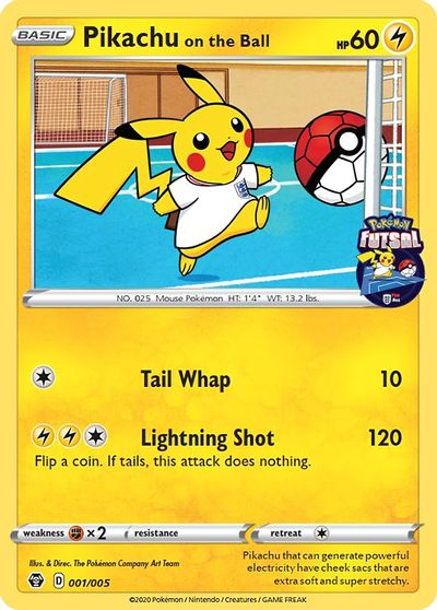 Pikachu on the Ball #1