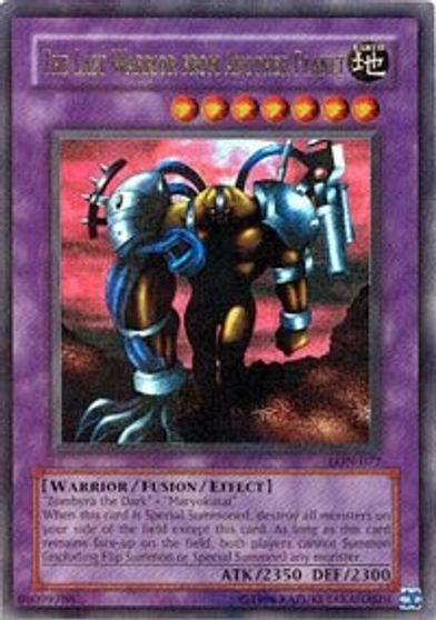The Last Warrior From Another Planet Labyrinth Of Nightmare Yugioh Tcgplayer Com