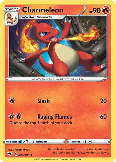 Charmeleon [Reverse Holo] #24