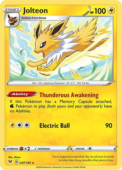 Jolteon [Reverse Holo] #47