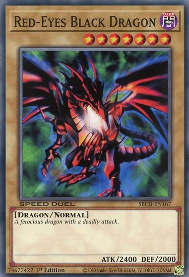 Red Eyes Black Dragon #SBCB-EN167