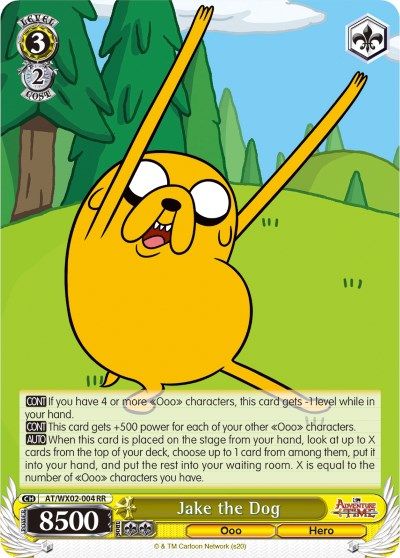 Jake The Dog Adventure Time Weiss Schwarz Tcgplayer Com