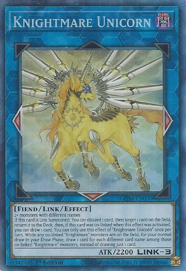 Knightmare Unicorn CR #GEIM-EN050