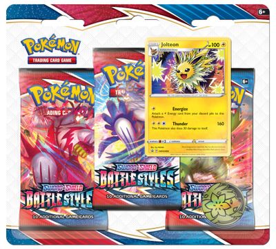 Battle Styles 3 Pack Blister