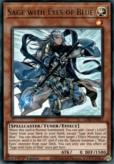 Sage with Eyes of Blue #LDS2-EN011
