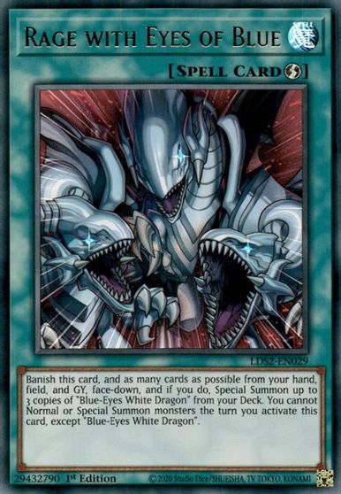 Rage with Eyes of Blue #LDS2-EN029