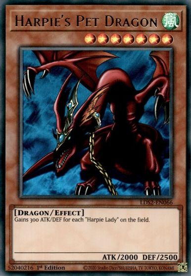 Harpies Pet Dragon #LDS2-EN066