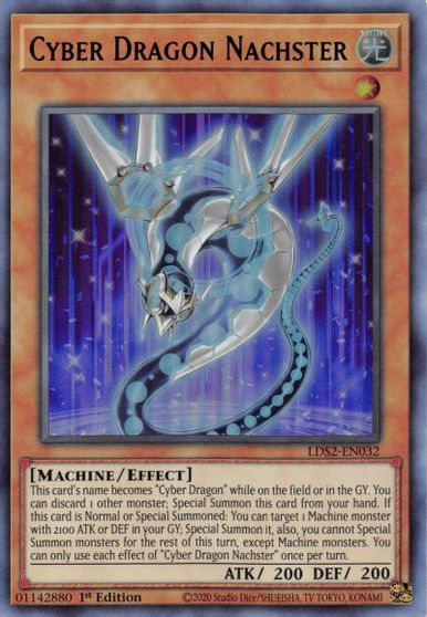 Cyber Dragon Nachster Blue #LDS2-EN032