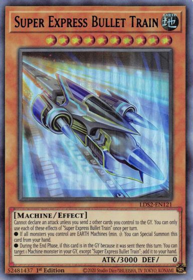 Super Express Bullet Train Blue #LDS2-EN121