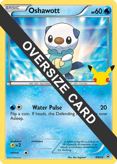 Oshawott [Jumbo] #BW03