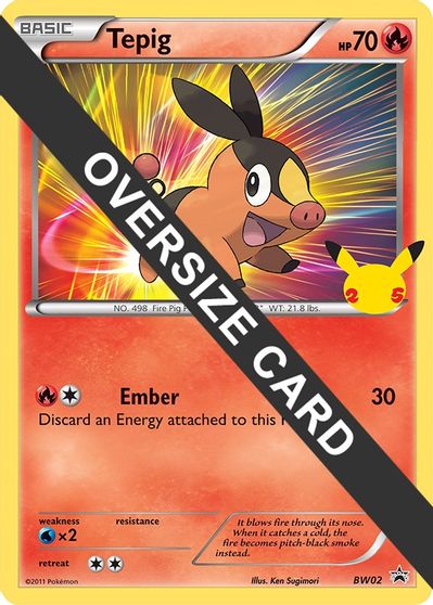 Tepig [Jumbo] #BW02