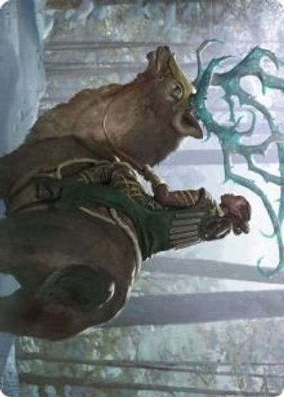 Boreal Outrider Art Card #42