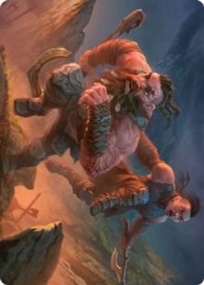 Dwarven Reinforcements Art Card #33