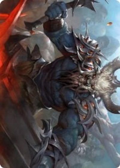 Frenzied Raider Art Card #34