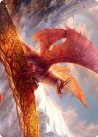 Goldspan Dragon Art Card #35