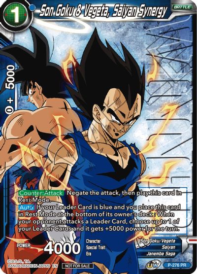 son goku and vegeta saiyan synergy