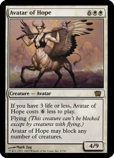 Avatar of Hope 8th Edition #4
