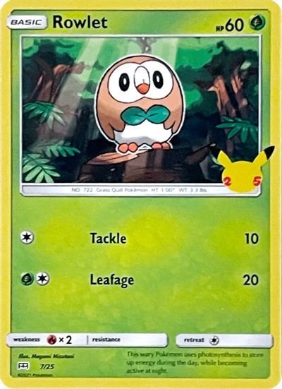 Rowlet [Holo] #7