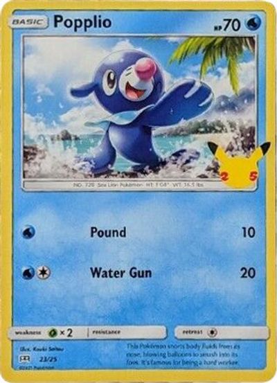 Popplio [Holo] #23