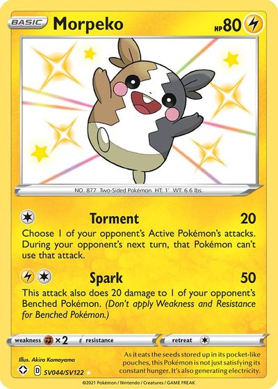 Morpeko Shining Fates Shiny Vault Pokemon Tcgplayer Com