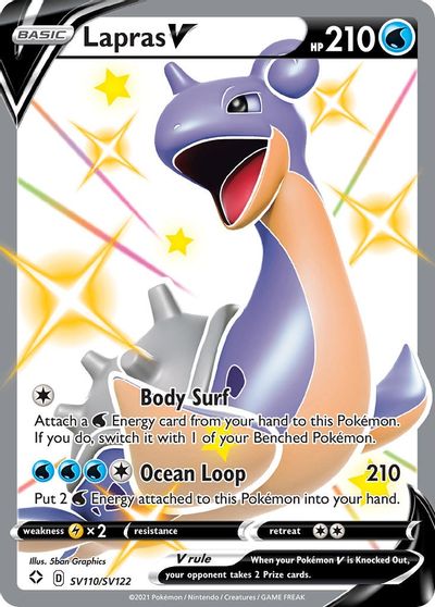 Buy Lapras V Shining Fates Shiny Vault At Tcgplayer Com