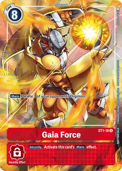 Gaia Force St1 16 Tamer S Evolution Box Digimon Promotion Cards Digimon Card Game Tcgplayer Com