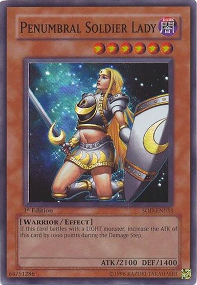 Penumbral Soldier Lady #SOD-EN033