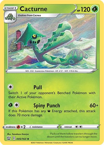 Cacturne [Reverse Holo] #5