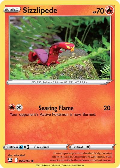 Sizzlipede [Reverse Holo] #29