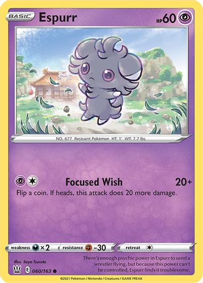 Espurr [Reverse Holo] #60