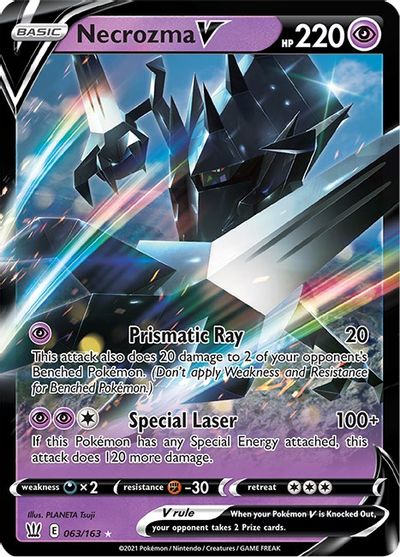 Necrozma V Swsh05 Battle Styles Pokemon Tcgplayer Com