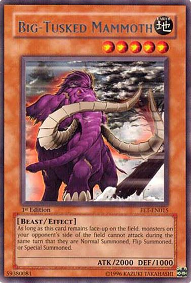Big Tusked Mammoth #FET-EN015