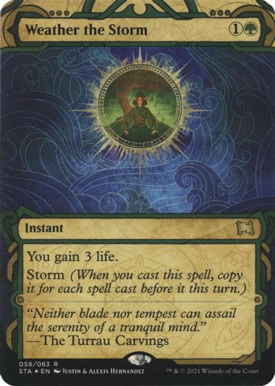 Weather the Storm Foil Etched #58