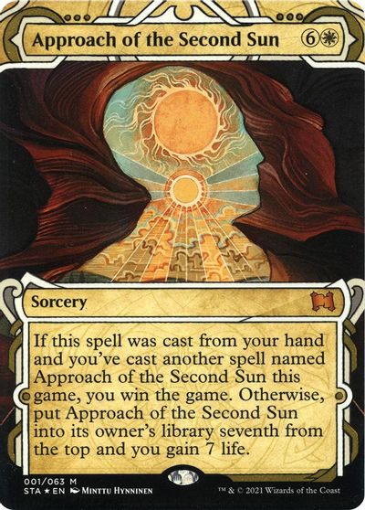 Approach of the Second Sun Foil Etched #1