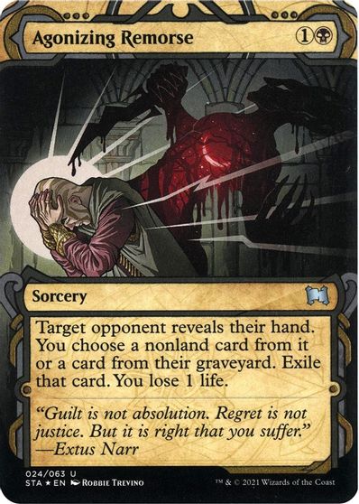 Agonizing Remorse Foil Etched #24