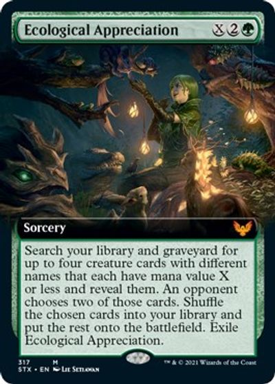 Ecological Appreciation (Extended Art)