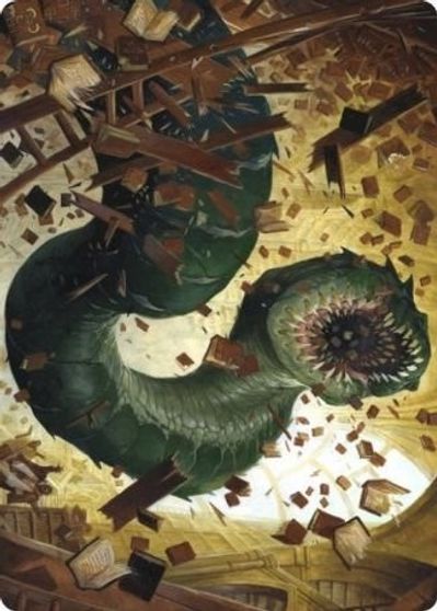 Bookwurm Art Card #14