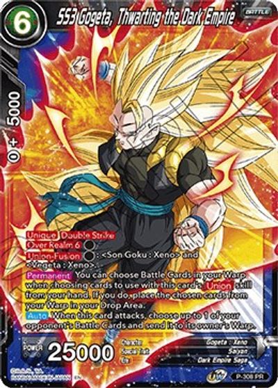 Ssj3 Gogeta Card