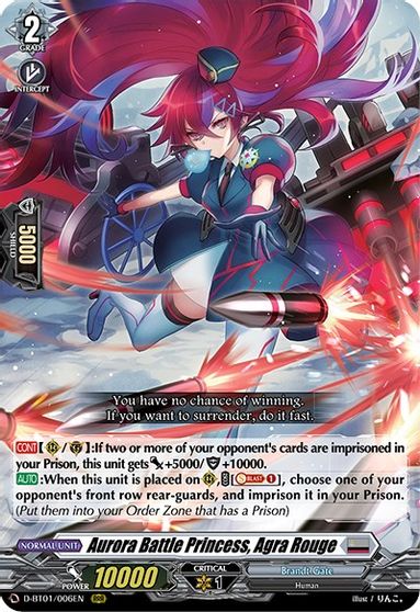 Aurora Battle Princess Agra Rouge Genesis Of The Five Greats Cardfight Vanguard Tcgplayer Com Aurora Battle Princess Agra Rouge Genesis Of The Five Greats Cardfight Vanguard Tcgplayer Com