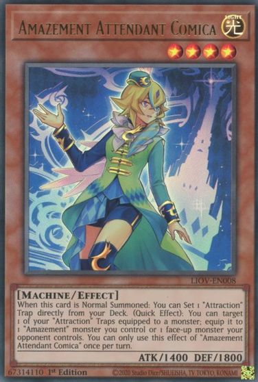 Amazement Attendant Comica