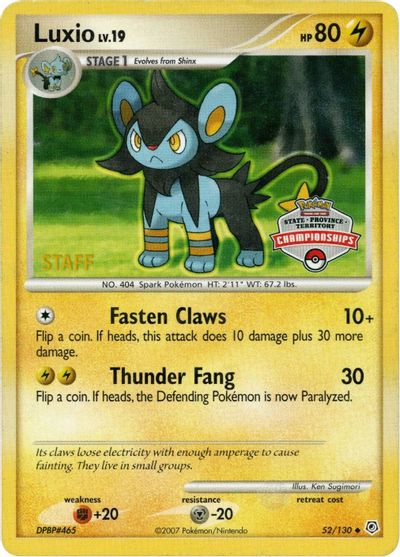 Luxio [State Championship Staff] #52