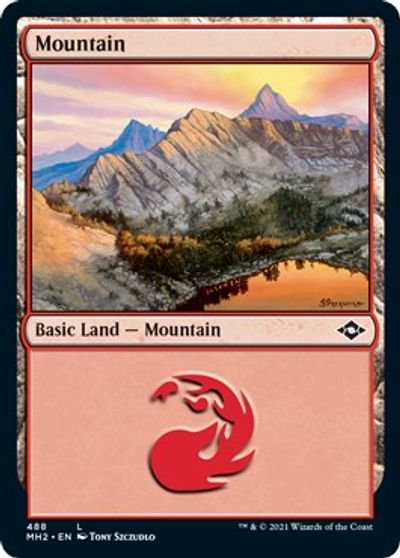 Mountain 488 Foil Etched #488
