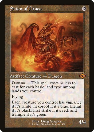 Scion of Draco Retro Frame #431